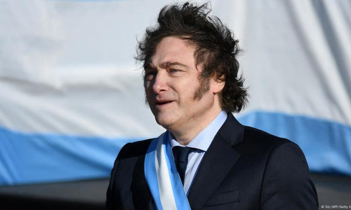 Javier Milei, presidente argentino
