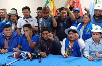 Evo Morales ala evista