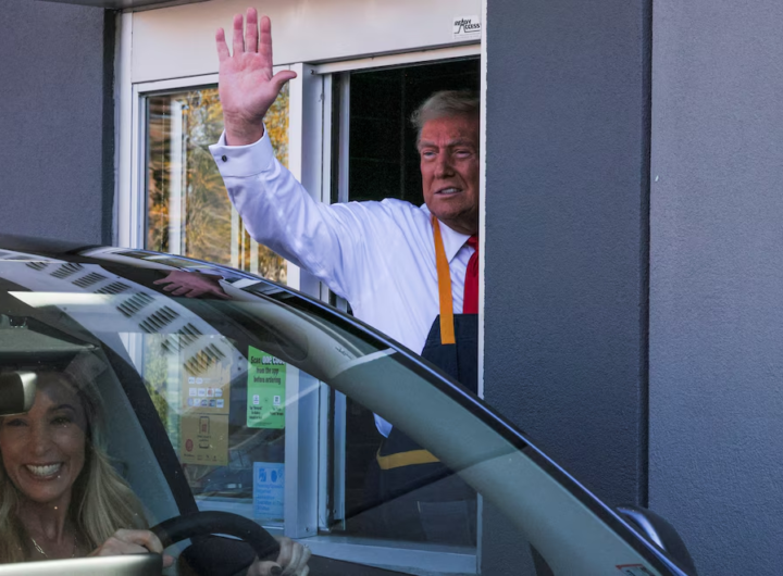 Donald Trump McDonalds