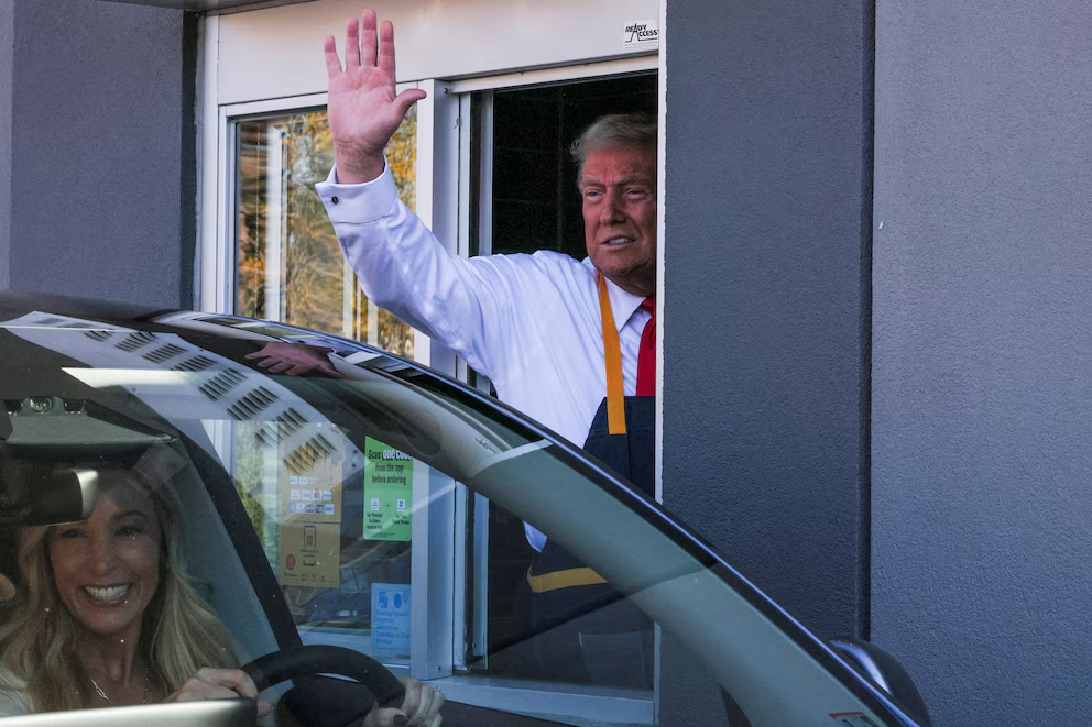 Donald Trump McDonalds