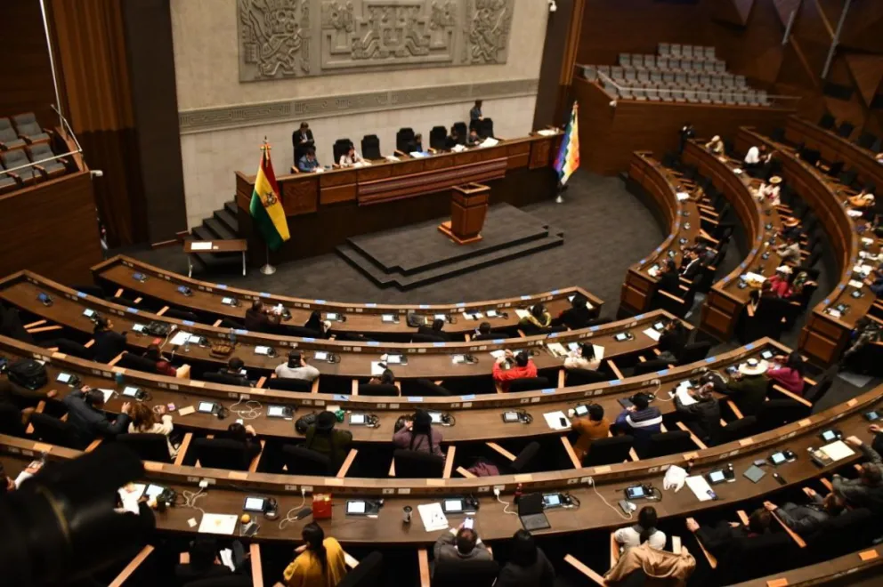 La Asamblea Legislativa debe analizar y aprobar el PGE 2025. Foto ABI