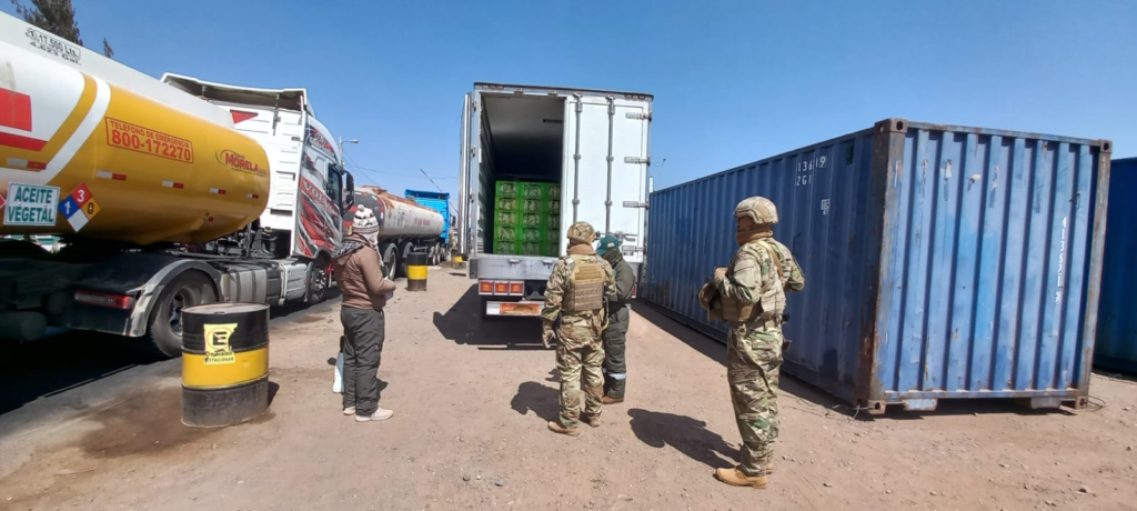 Control de fronteras en Bolivia