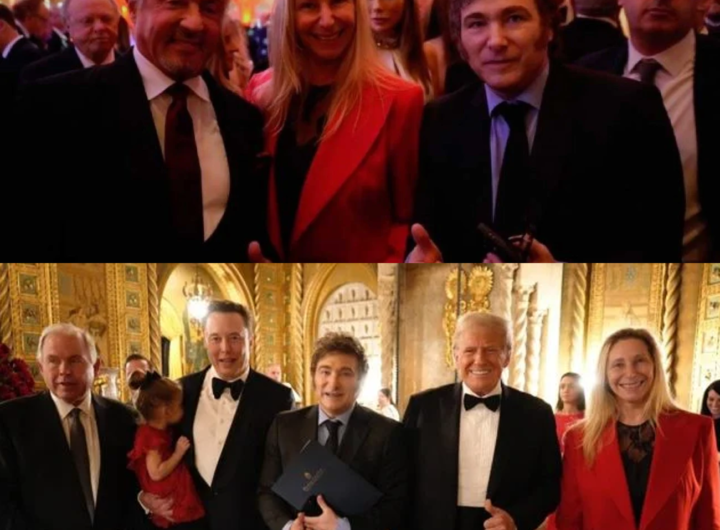 Javier Milei gala mansión Trump