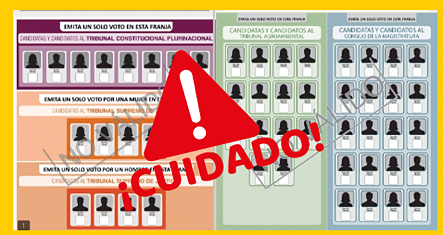 a Magistrados del Tribunal Supremo de Justicia y del Tribunal Agroambiental, miembros del Consejo de la Magistratura y Magistrados del Tribunal Constitucional Plurinacional