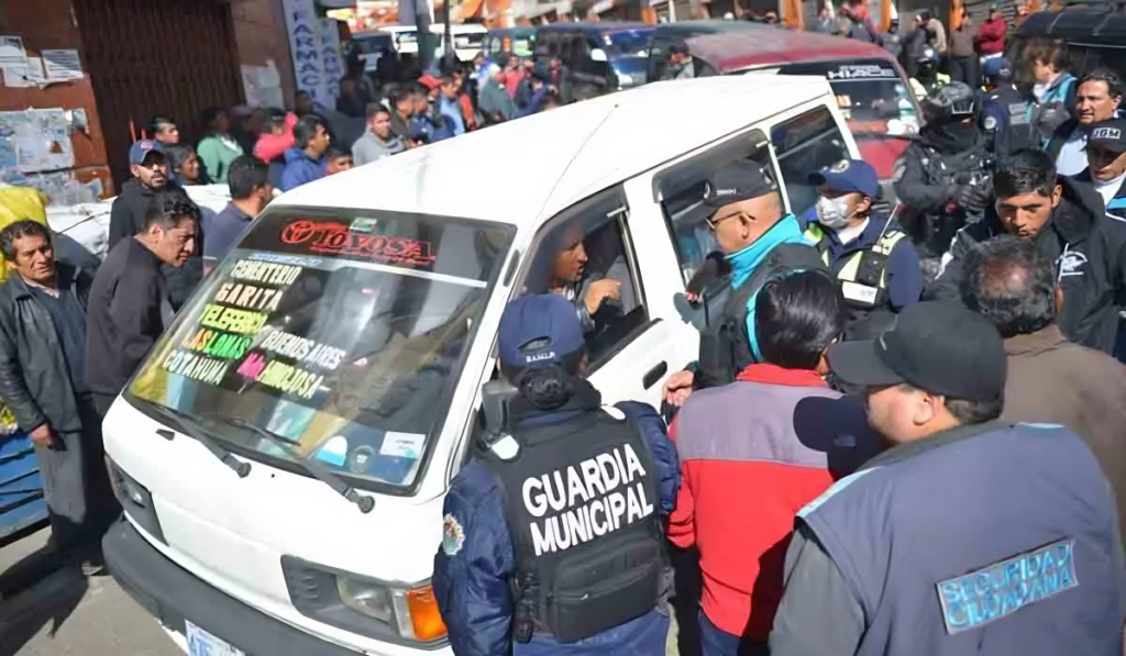 Conflictos transporte Bolivia